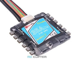 ESC регулятор мотора Sunrise Cicada BLHeli-S 35A 4in1 2-4S BB2 MCU