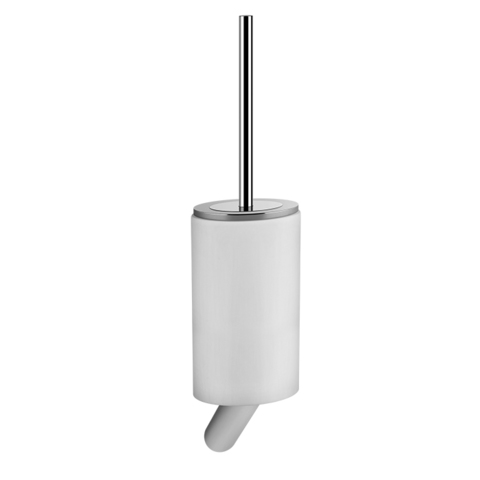 Gessi Ovale 25621#031 Ершик настенный белый, цвет: хром