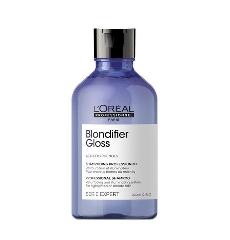 Шампунь для сияния осветленных и мелированных волос L'Oreal Blondifier Gloss Shampoo 300 мл