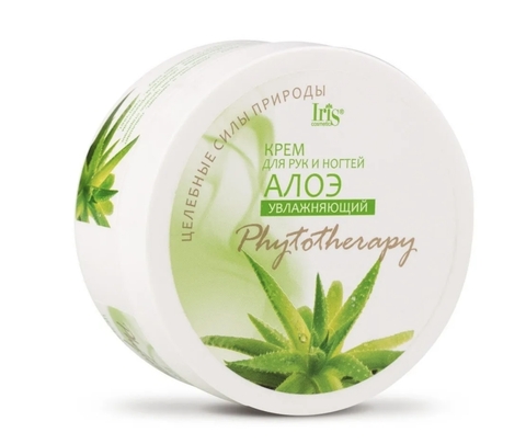 IRIS PHYTOTHERAPY Крем для рук и ногтей Алоэ 180мл