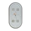 Cezares Ellisse CZR-SPC-ELS-550-1050-RGB-TCH Зеркало с подсветкой, цвет: белый