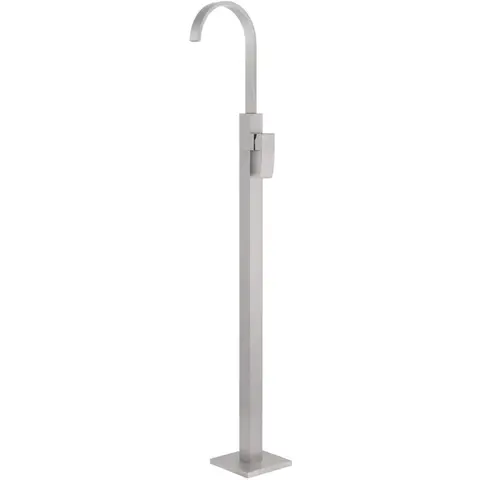 Abber Wasserfall AF8640SP Смеситель напольный для раковины, цвет: сатин