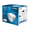Duravit Starck 3 45270900A1 (2527090000+006389) Комплект: подвесной унитаз Rimless 2527090000 + сиденье с микролифтом (Soft Close)