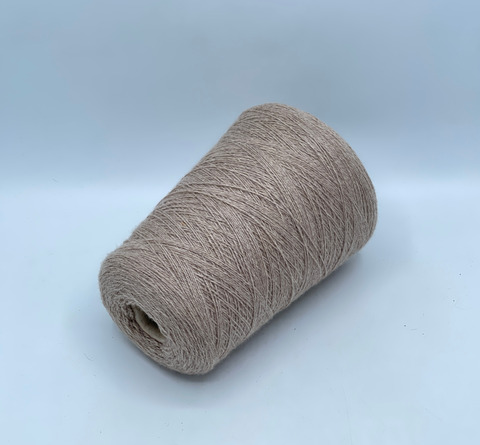 NEW MILL, Green Cashmere,2/14 700м. 97% Кашемир 3%Меринос, Бежевый меланж, 39015