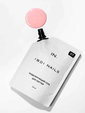 Гель моделирующий IBDI NAILS 07 Крыло ангела 50мл