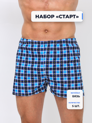 Трусы семейные бязь Иваново, набор 5 штук ("Старт")