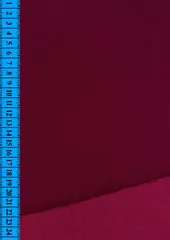 Футер 3 нитка с начёсом, рулон, 280-340 г/м2, 65% х/б, 35% п/э, ш. 182-192 см, портвейн