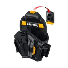 KRAFTOOL KH-17 кобура для шуруповерта с быстросъёмным креплением FastClip, большая (38768)