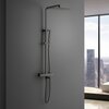 Timo Tetra-Thermo SX-0169/18 Душевая система с термостатом, цвет: чёрное золото