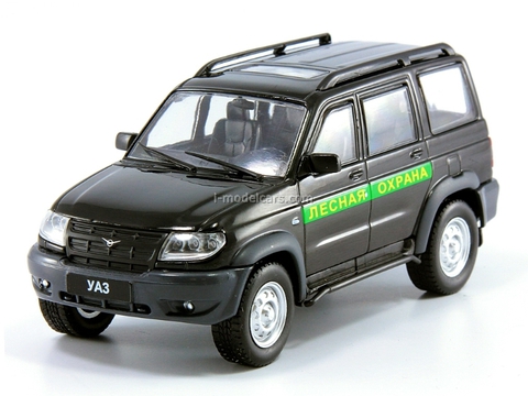 UAZ-3163 Patriot Forest Protection 1:43 DeAgostini Service Vehicle #60