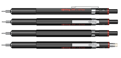Карандаш механический Rotring 300 0.7 mm черный (1904724)
