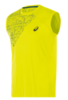 Майка для бега Asics Sleeveless Top (желтая) мужская - 1
