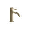 Gessi 316 54002#727 Смеситель для раковины на 1 отверстие, без донного клапана, цвет Brushed Brass PVD