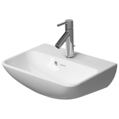 Duravit ME by Starck 719450000 Раковина для рук с перел., с 1 отв. под смес., 450x320мм, цвет: Белый фото