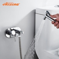 Встраиваемый смеситель с гигиеническим душем Accoona A3290-1