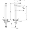 Ideal Standard Tonic II A6329AA Смеситель для раковины-чаши