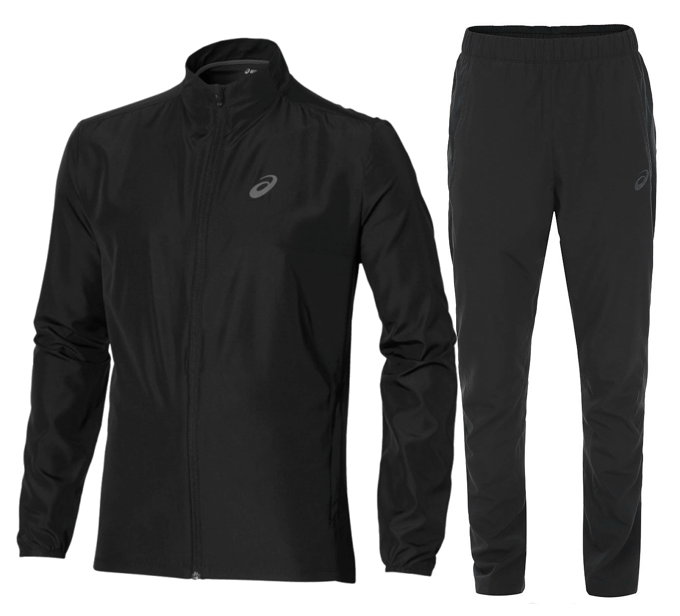 ASICS RUNNING WOVEN 2 мужской костюм для бега черный
