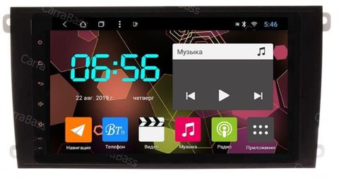 Магнитола для Porsche Cayenne (02-09) Android 10 4/64GB IPS DSP 4G  модель CB-2119T9