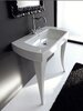 ArtCeram Jazz JZL001 01 00 Раковина с консолью, 91.5x48, цвет: белый (глянцевый)
