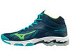 Mizuno Wave Lightning Z4 Mid мужские волейбольные кроссовки синие - 4
