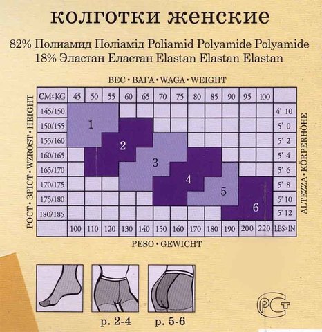 Женские колготки Nuance 40 Conte