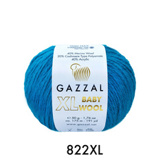 BABY WOOL XL, т. бирюза