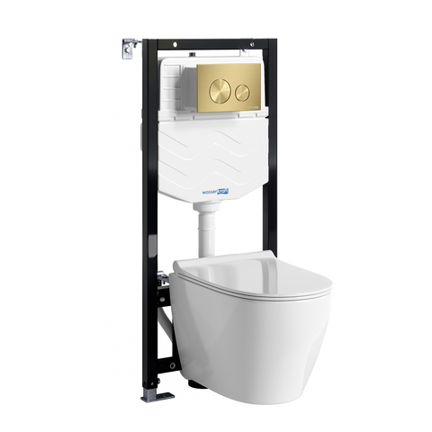 WasserKRAFT Aller 10TLT.010.ME.MG02.H002 Система инсталяции с унитазом