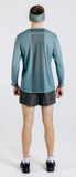 Беговая рубашка лонгслив Noname Miler T-Shirt Ls Ux 25 Grey/Green