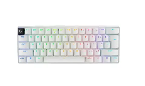 Клавиатура  Logitech G PRO X 60 Lightspeed GL Tactile белый (920-011934) ENG раскладка