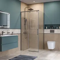 BelBagno SOFT_CLOSE-1-AH-1-100/90-C-GM Душевой уголок фото
