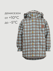 Куртка демисезонная Mjölk Blue Check, 120гр/м2