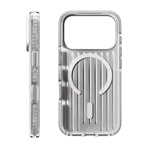 Чехол VLP iPhone 18 Pro Pulse Case с MagSafe серебристый