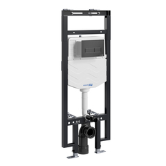 WasserKRAFT Dinkel 58TLT.010.ME.MB03 Инсталляция для унитаза с клавишей фото