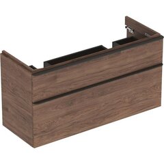 Geberit Smyle Square 500.356.JR.1 Тумба под раковину 118.4x61.7x47см, Пекан / Меламин, древесная структура фото