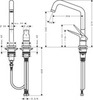 Axor Citterio M 34820800 Смеситель для кухни