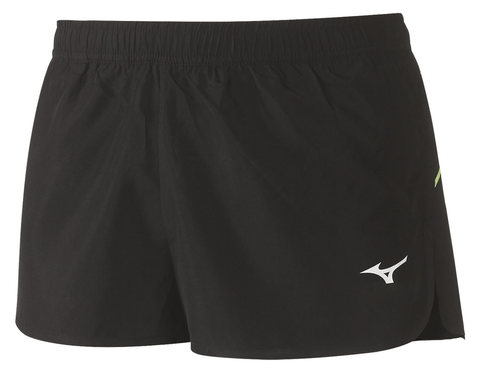 Беговые шорты мужские Mizuno Premium Jpn Split черные