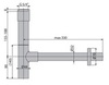Alcaplast A402 Сифон для раковины