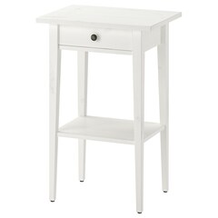 Прикроватная тумбочка IKEA HEMNES (ХЕМНЭС), Белый, 46x35 см