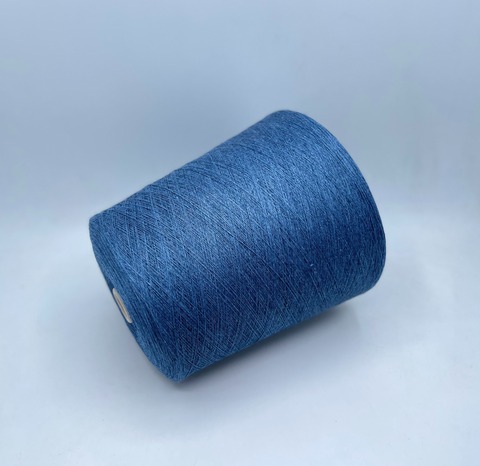 Folco (пр.Италия). 2/28 1400м/100гр, 50% меринос, 50% акрил, цвет-Деним,меланж(717/613), арт.30635