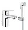 GROHE BauEdge 23757000 Смеситель для раковины с гигиеническим душем
