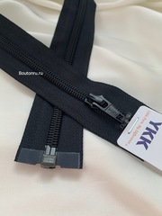 Молния YKK витая разъемная плоская тип 5, черная 580