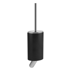 Gessi Ovale 25630#031 Ершик настенный черный, цвет: хром фото
