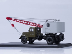 MAZ-200 Truck Crane K-51 khaki-gray Start Scale Models (SSM) 1:43