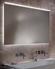 Geberit Xeno2 500.203.00.1 Зеркало с подсветкой с прямым освещением и фоновой подсветкой, 140x71см