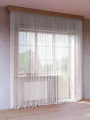 Тюль сетка Паутинка для спальни и гостиной 270x800 см