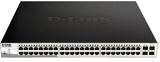Коммутатор управляемый D-link DGS-1210-52MPP/E2A