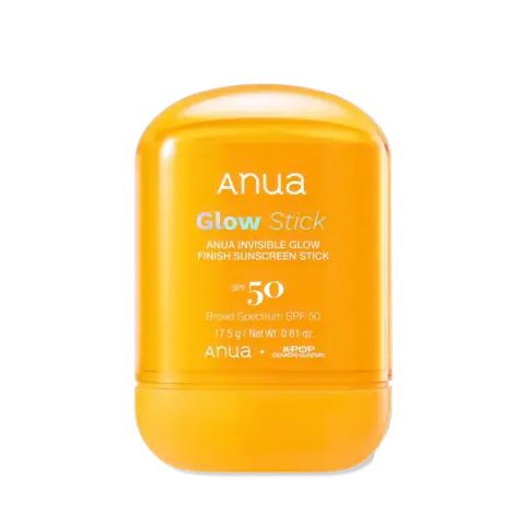 Стик солнцезащитный Anua Invisible Glow Finish Sunscreen Stick SPF50+ 18г