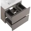 BelBagno KRAFT 39-500/390-2C-SO-СO База под раковину подвесная с фрезерованными ручками по всей длине фасада с 2 выкатн. ящ.,Бежевый Мат.,500x395x500