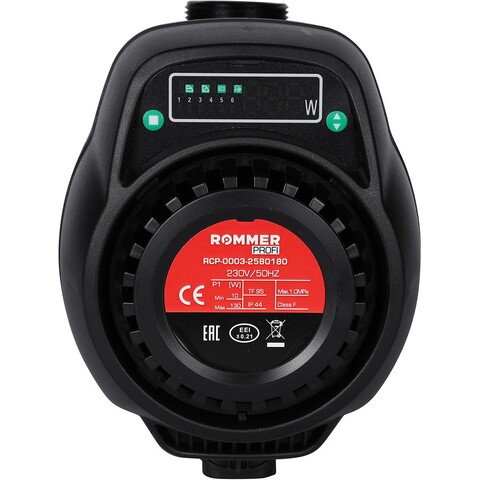 Циркуляционный насос ROMMER ER 25/80-180 с гайками RCP-0003-2580180