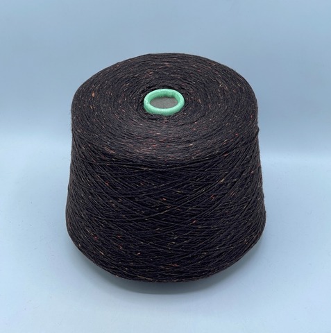Filcom, Tibet tweed 2/11 550м. 50%Як, 50%Шелк, Горький шоколад,твид(125), 42081